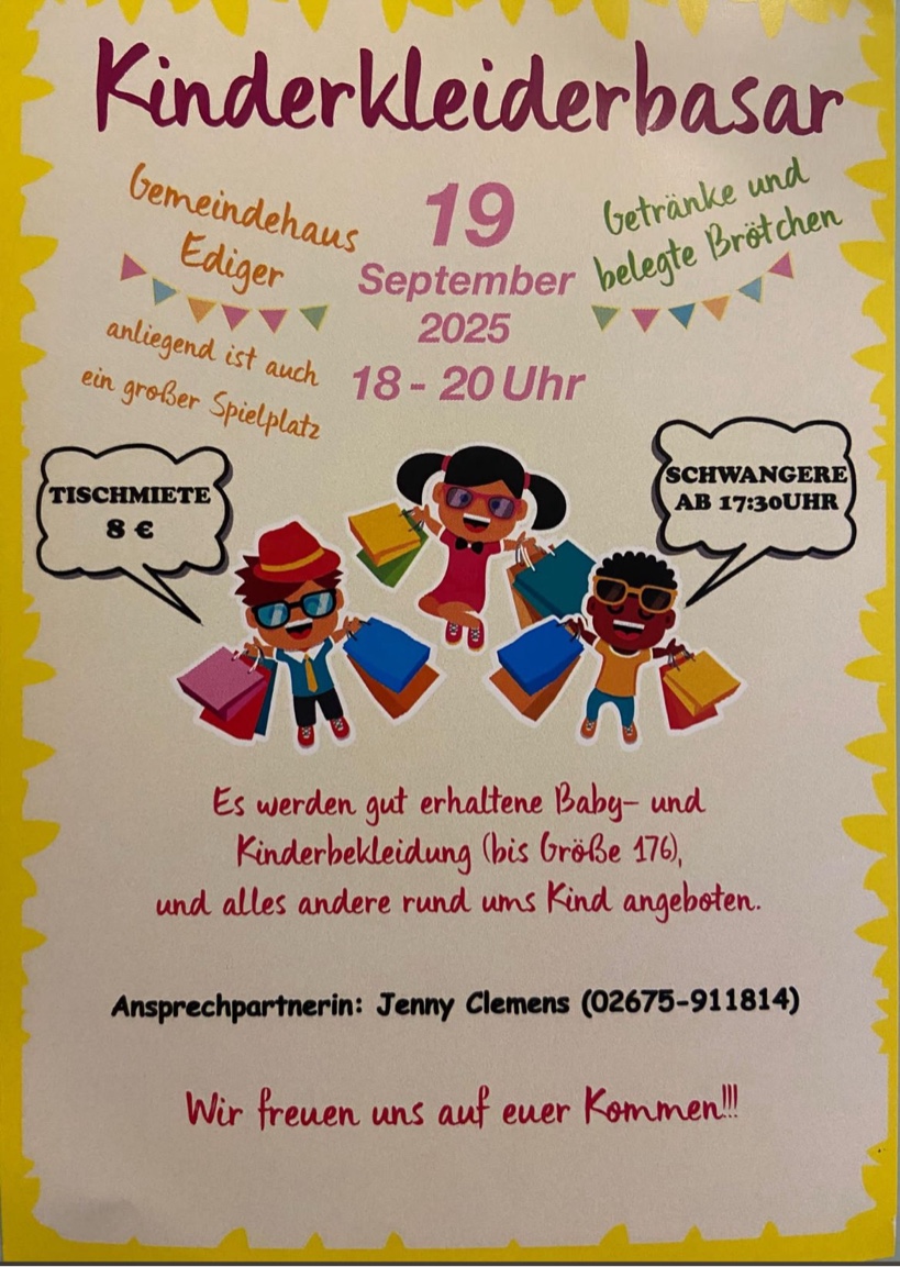Kleiderbasar 2025 Kleiderbasar 2025