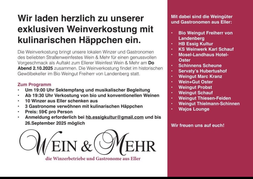Wein zUSATZ Wein zUSATZ